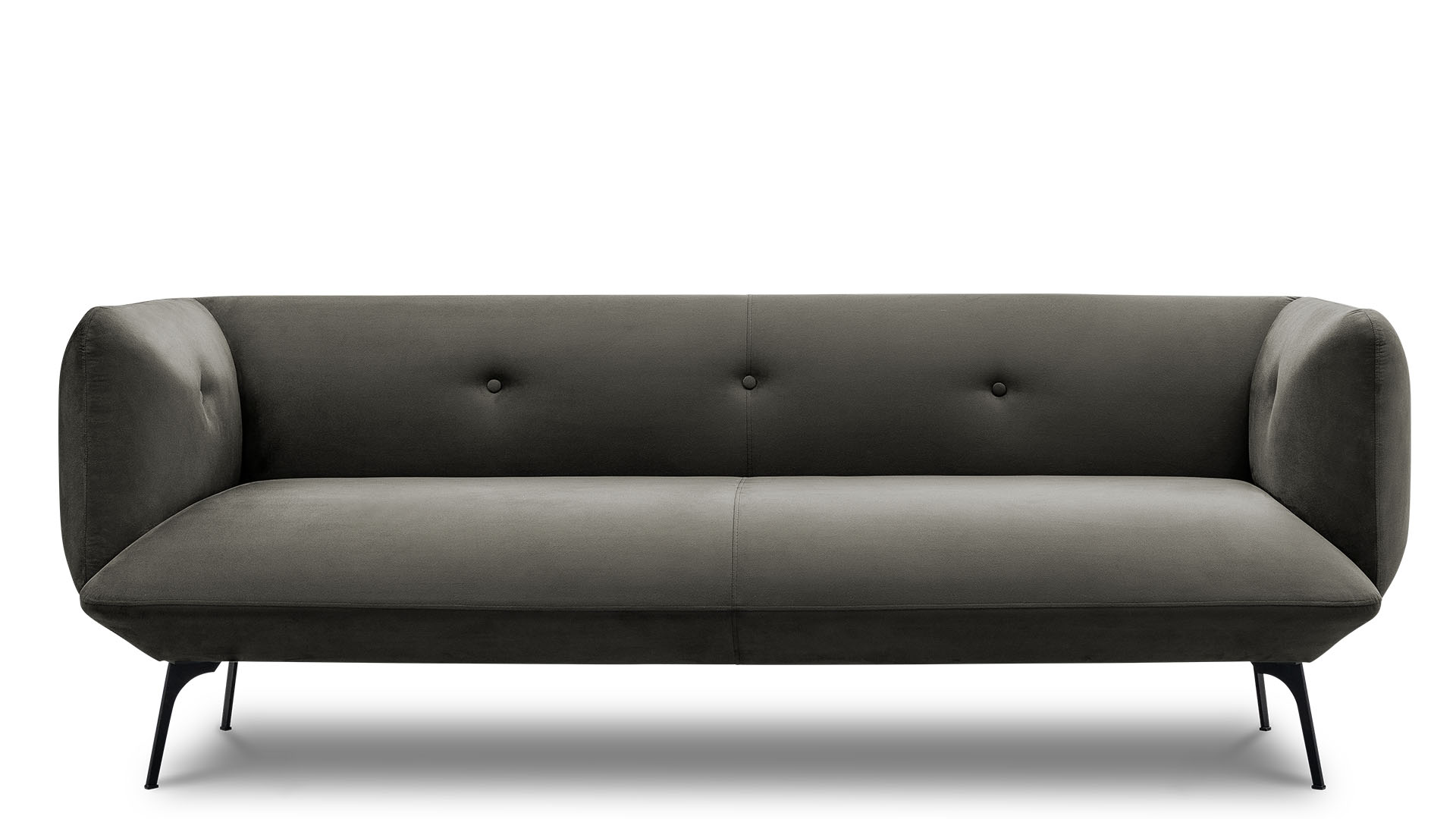 Sofa nowoczesna ciemno szara Cosy
