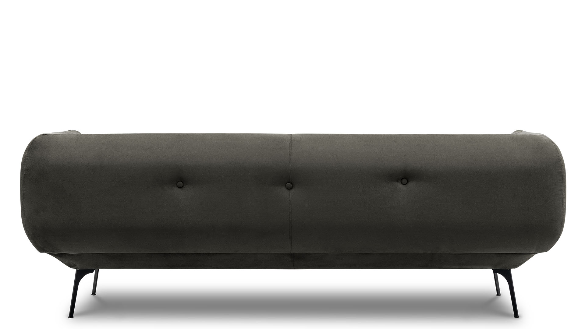 Nowoczesna sofa w kolorze ciemno szarym Cosy