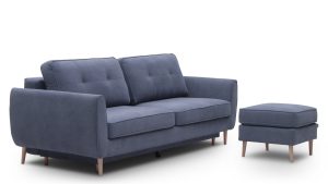 Sofa z funkcją spania Oland + pufa