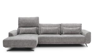 Corner sofa with seat extension function Misty