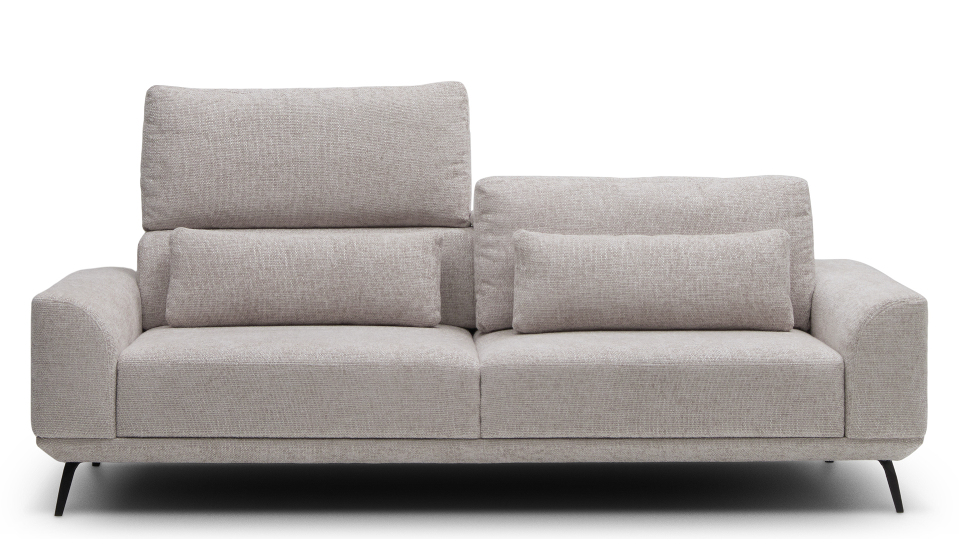 Sofa with seat extension function Misty